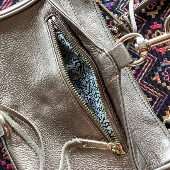 Rebecca Minkoff mini MAC bag gold taupe - Picture 9 of 16